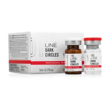ME Line 01 Dark Circles is a professional use produce used to improve and attenuate pigmentations in the periorbital region. This product contains both Step 1 and Step 2.