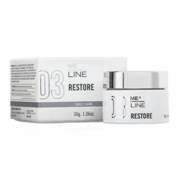 ME Line 03 Restore - Restores the physiological conditions of the skin minimizing the risk of rebound effects after treatment.