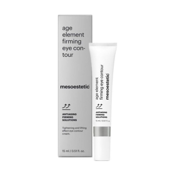 mesoestetic age element firming eye contour - Cream with a revitalizing action and tightening effect for lifting the eyelid. Includes a ceramic applicator with a cooling effect.
