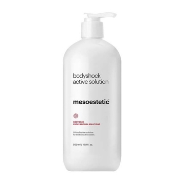 Mesoestetic Bodyshock Active Solution (1 x 500ml) - Solution that carries the active ingredients included in the bodyshock boosters.