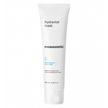 Mesoestetic Hydravital Mask is an intensive moisturizing mask for dry and dehydrated skin.