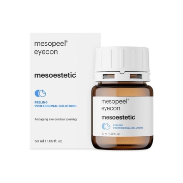 Mesoestetic Mesopeel Eyecon - Peeling with anti-aging action indicated for the periocular area. Reduces wrinkles, expression lines and under-eye circles, providing a brightening and revitalising action.