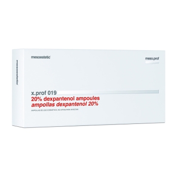 Mesoestetic x.prof 019 20% Dexapanthenol – prevents graying and hair loss.