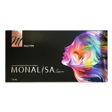 Monalisa Lidocaine Mild - Suitable for perioral lines, cheek volume and forehead lines. Recommended Indication: Superficial dermis/Middle layer of subcutis