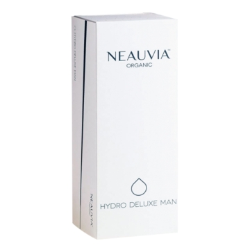 Neauvia Organic Hydro Deluxe Man is a mesotherapy developed to improve the quality of the male skin. The filler creates instant deep hydration and can reduce crow’s feet and stretch marks.