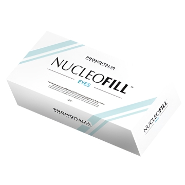 Nucleofill Eyes is a sterile sodium DNA-based gel with moisturizing properties for the eye-contour.