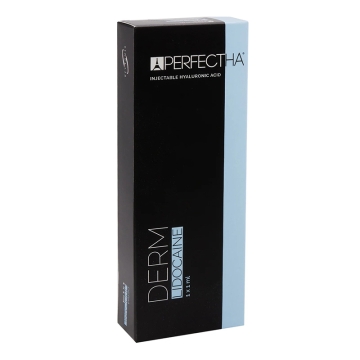 Perfectha Derm Lidocaine enables the correction of medium-deep and deep wrinkles and the simultaneous creation of a volume effect. Deep marionette wrinkles or nasolabial folds can thus be optimally compensated and lips injected and defined.