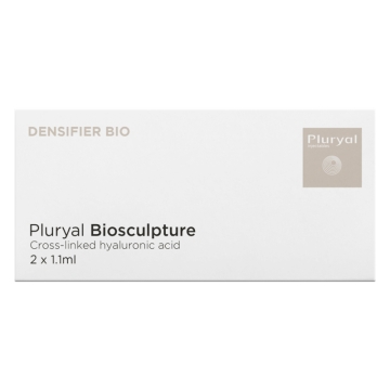Pluryal Biosculpture is for restructuring of the face volumes and attenuation of the flaccidity.