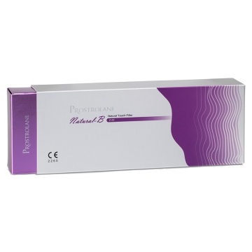 Prostrolane Natural B is an injectable gel indicated for deep dermis implantation for the correction of moderate to severe facial wrinkles, folds and perioral lines. Prostrolane Natural B have patented Novel Peptide technology for skin revitalization.