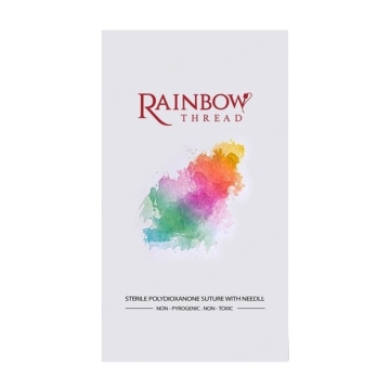 Rainbow Thread Eyelid 30G/25, also known as Rainbow i, is a PDO lifting thread in a U-cannula specially designed for the eye area. The Eyelid Thread is targeted to sculpt and lift the area around the eyes as well as lift the eyebrows to give a more open a