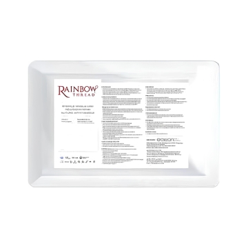 Rainbow Thread Mono is designed to rejuvenate the skin by stimulating the production of new blood cells and collagen in the skin. The result is a firmer, clearer complexion. The product is appropriate for delicate features including areas where skin may a