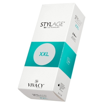 Stylage Bi-Soft XXL is a cross-linked hyaluronic acid used to the correction of deep to very deep wrinkles and helps treat mature skin which shows signs of sagging and facial hollows.