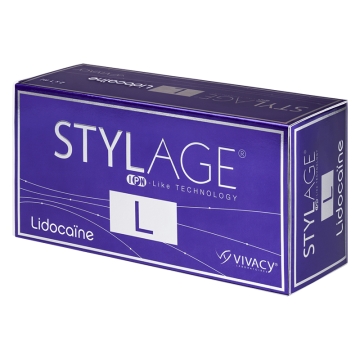 Stylage L Lidocaine is specifically designed to instantly correct deep wrinkles and folds in the deep dermis. Use Stylage L Lidocaine for filling medium to deep nasolabial folds, smoothing wrinkled and sagging areas, marionette lines, cheek wrinkles, holl