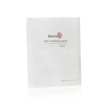 Thermage Skin Marking Paper 3.0cm2 is used to delineate a specific treatment area to avoid overlapped or missed treatments in Thermage CPT treatments. 