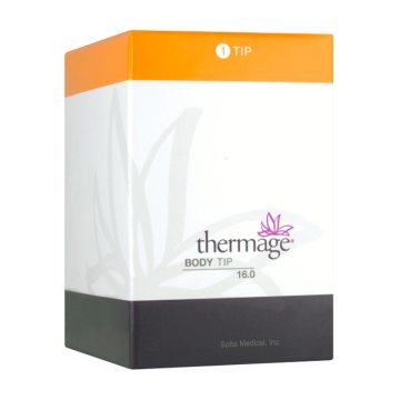 Thermage Body Frame Tip 16.0cm2 is a single-use, disposable tip designed for reshaping larger parts of the body, like the stomach, chest, thighs and the back. 
