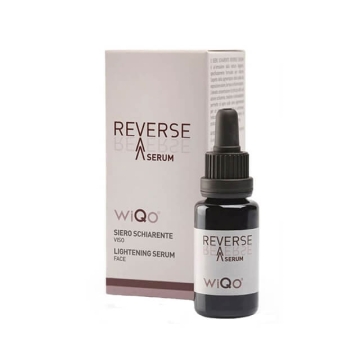 WiQo Reverse Serum is a lightening serum, designed to aid in the eradication of sun spots and skin discoloration caused by sun exposure and/or acne scarring