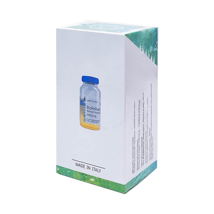 BioRePeelCl3 FND (Face, Neck and Decollete) contains 35% of TCA and can be also used for the intimate zone. BioRePeelCl3 is an innovative biphasic medical device with the biostimulating, revitalizing and peeling actions, with trichloroacetic acid (TCA)  a
