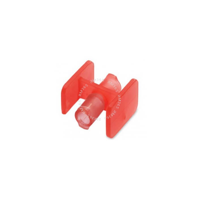 Rapid Fill Connector, Luer Lock to Luer Lock, Red