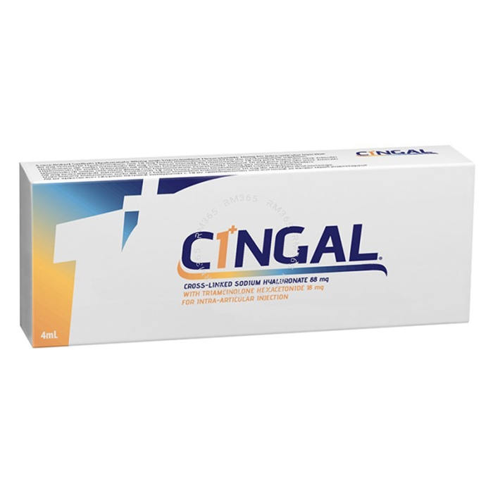 Cingal is designed to safely and effectively treat the pain and certain symptoms associated with osteoarthritis. Cingal adds HA to the joints where it acts as a lubricant and shock absorber, it also reduces any inflammation.