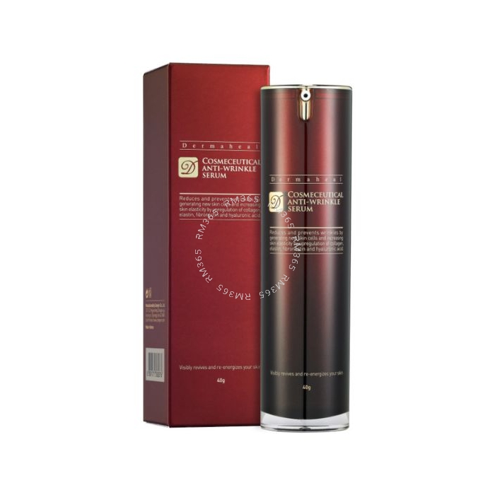 Dermaheal Cosmeceutical Anti-Wrinkle Serum maintains optimum moisture balance and keeps your skin radiant with supplying nourishment. Reduces and prevents wrinkles by generating new skin cells.