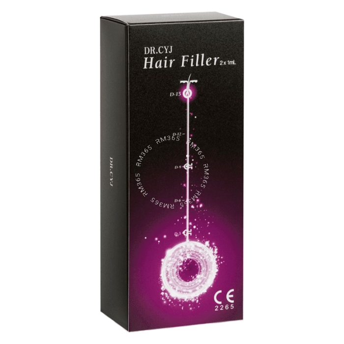 Dr. CYJ Hair Filler is an injection gel that is created for treating hair problems including hair loss and improving thickness.