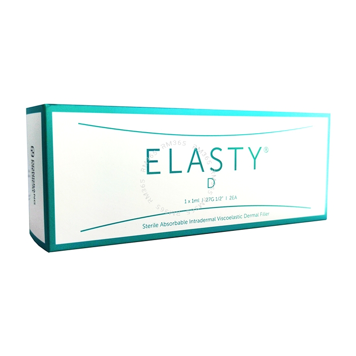 ELASTY D is a dermal filler with medium viscosity. It efficiently fills in wrinkles and folds on the skin and works well on the deep dermal layers. It has been manufactured by cross-linking 3D technology and it’s high volumetric properties enable resistan