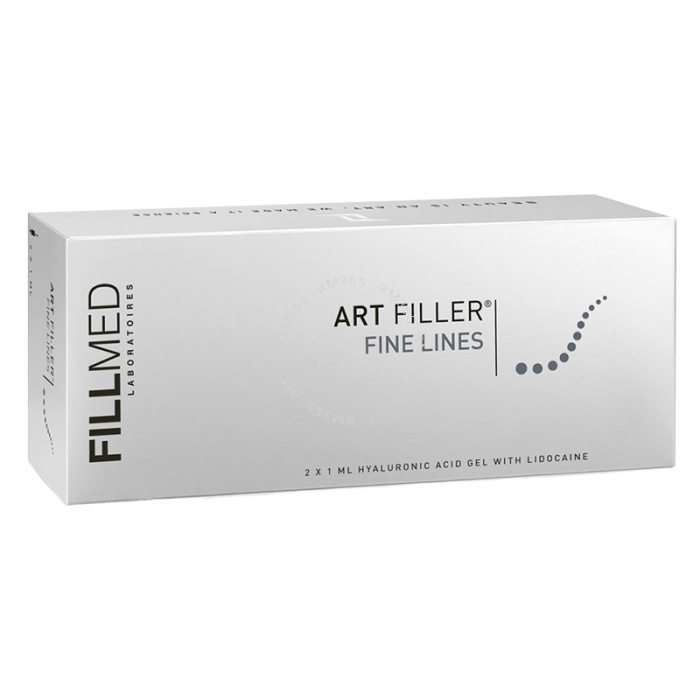 FILLMED Fine Lines Lidocaine is a hyaluronic acid filler with lidocaine for a more comfortable treatment for the patient during the injection session. Fine Lines Lidocaine is formulated to restore volume where it is needed with its soft and smooth texture