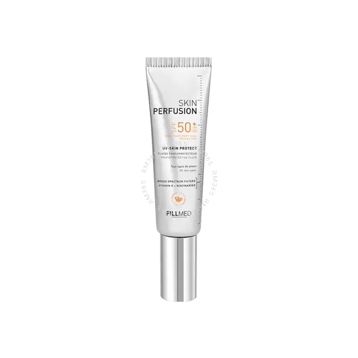 FILLMED UV Skin Protect SPF 50+ is an upgraded version of the popular Fillmed E-Youth 50 Sun Cream which is a daily sun protection to use on all skin types. It has an improved texture and even better protection than before because of a more comprehensive 