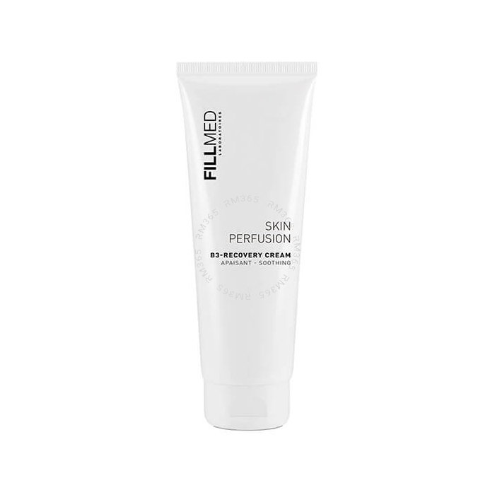 FILLMED Skin Perfusion CAB B3 Recovery Cream replenishes the skin’s moisture barrier, while strengthening the epidermis and improving the skin’s ability to heal itself.