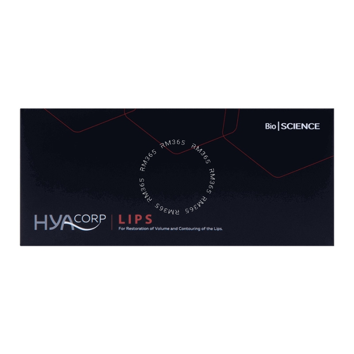 HYAcorp Lips is an absorbable skin implant with a high level of purity intended for the restoration of volume and contour of the lips. HYAcorp Lips is produced from a hyaluronic acid of non-animal origin.
