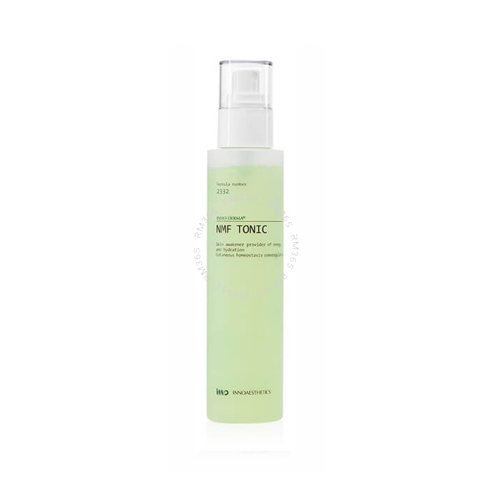 INNO-DERMA NMF Tonic is a invigorating and moisturizing toner that refreshes and awakens your skin. NMF Tonic has been designed to restore the skin Natural Moisturizing Factor.