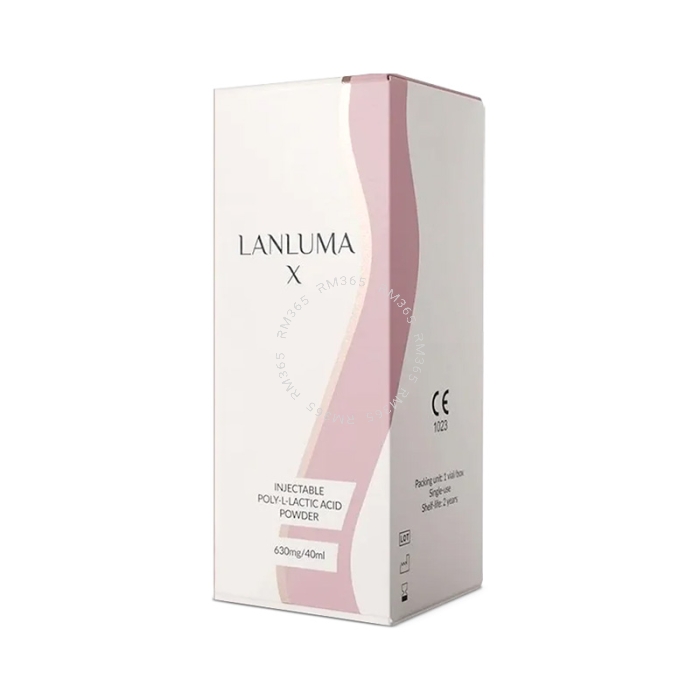 Lanluma X is a filler based on poly-L-Lactic. It is perfect for contouring both face and body. The filler stimulates the natural collagen production in the skin, increasing volume and improving contour, and correcting skin depression.