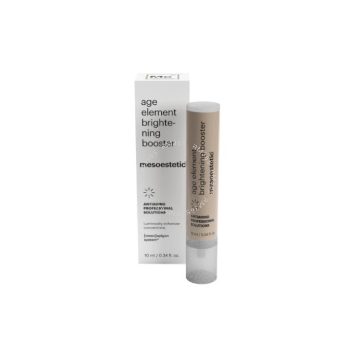 Mesoestetic Age Element Brightening Booster - Brightening, revitalising concentrate. Moisturises the skin and visibly reduces imperfections and expression lines.