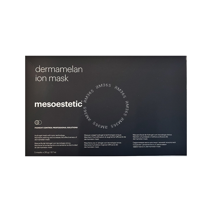 Dermamelan ion mask: hydrogel mask with ion technology - Maintains moisture and increases the effectiveness of dermamelan mask
