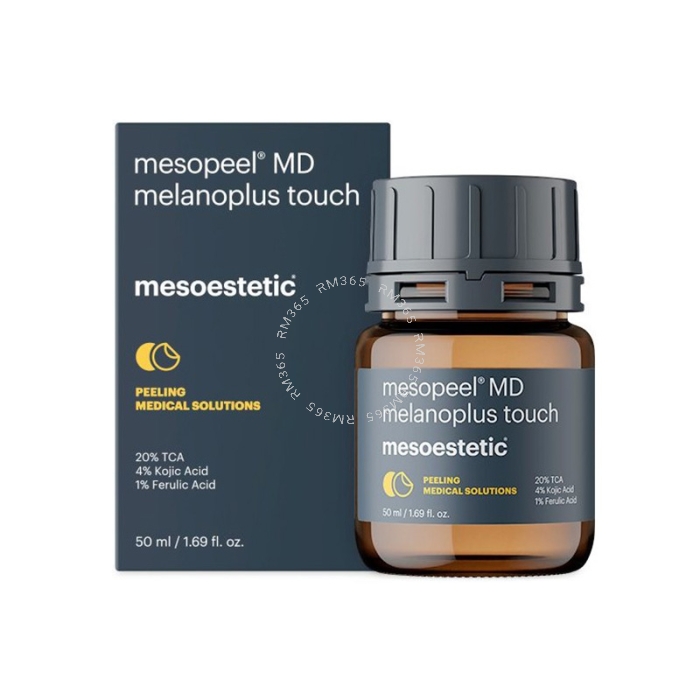 Mesoestetic Mesopeel MD Melanostop Touch (1 x 50ml) - Focal use depigmenting peel that acts on excess melanin and regulates its production.


