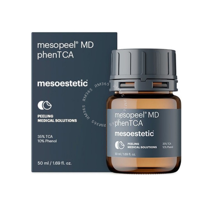 Mesoestetic Mesopeel MD phenTCA - Corrects wrinkles and skin imperfections by providing an intensive redensifying and retexturising action.

