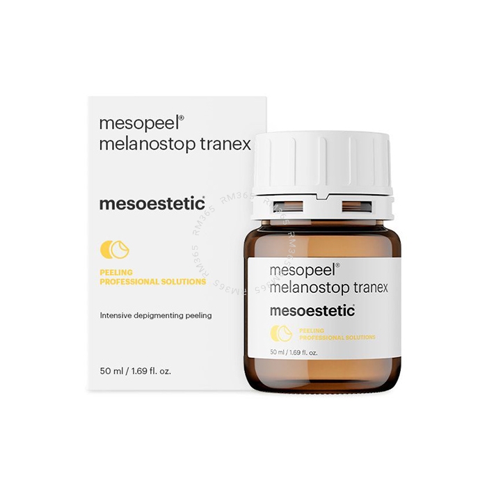 Depigmentation peel that accelerates epidermal renewal to eliminate superficial melanin. Provides visible improvement in tone and luminosity.