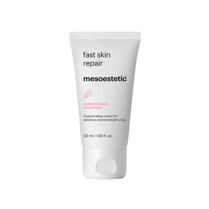 The ultimate skin recovery cream, Mesoestetic Post-Procedure Fast Skin Repair’s state of the art formula calms and soothes skin that has been compromised, damaged or is sensitive