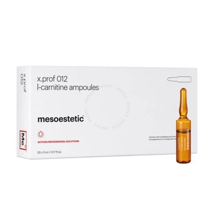 Mesoestetic meso.prof x.prof 012 L-carnitine - During the lipolysis process, triglycerides break down into glycerol and fatty acids. 