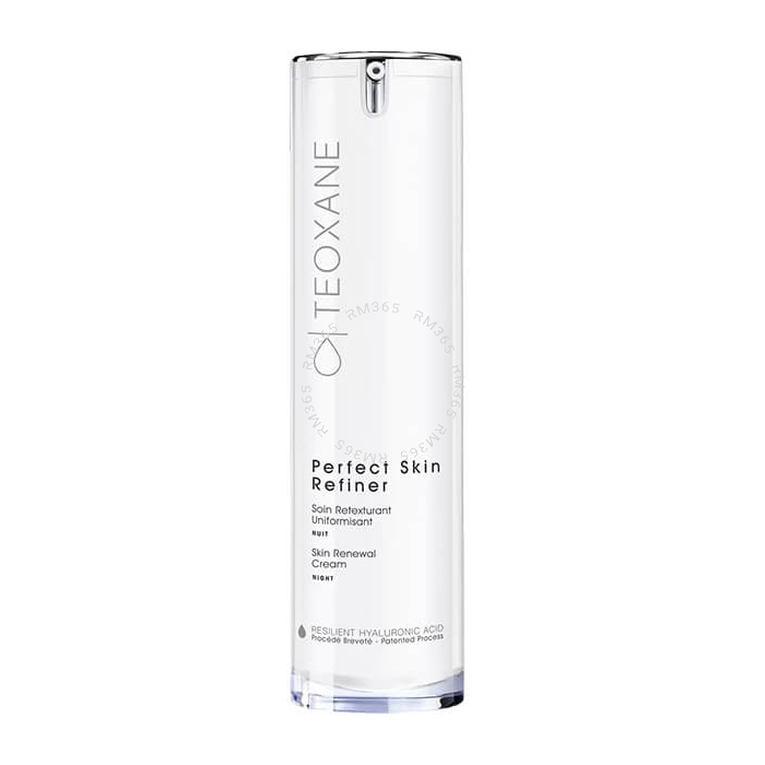 This night time skin renewal cream provides a unique balance of Glycolic Acid, and Teoxane RHA hydrating technology. 