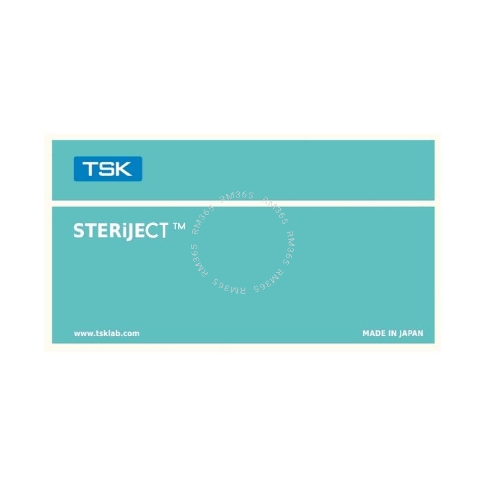 The TSK PRE Regular hub is compatible with all major syringe brands.


