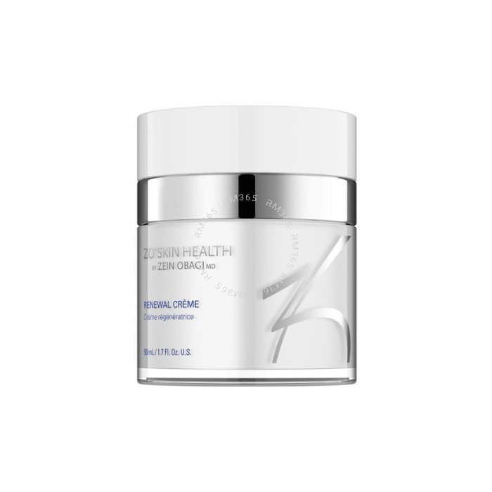ZO Skin Health Renewal Creme is a lightweight, fast-absorbing hydrator for mild dryness + redness, clinically proven to revitalize the appearance of stressed skin