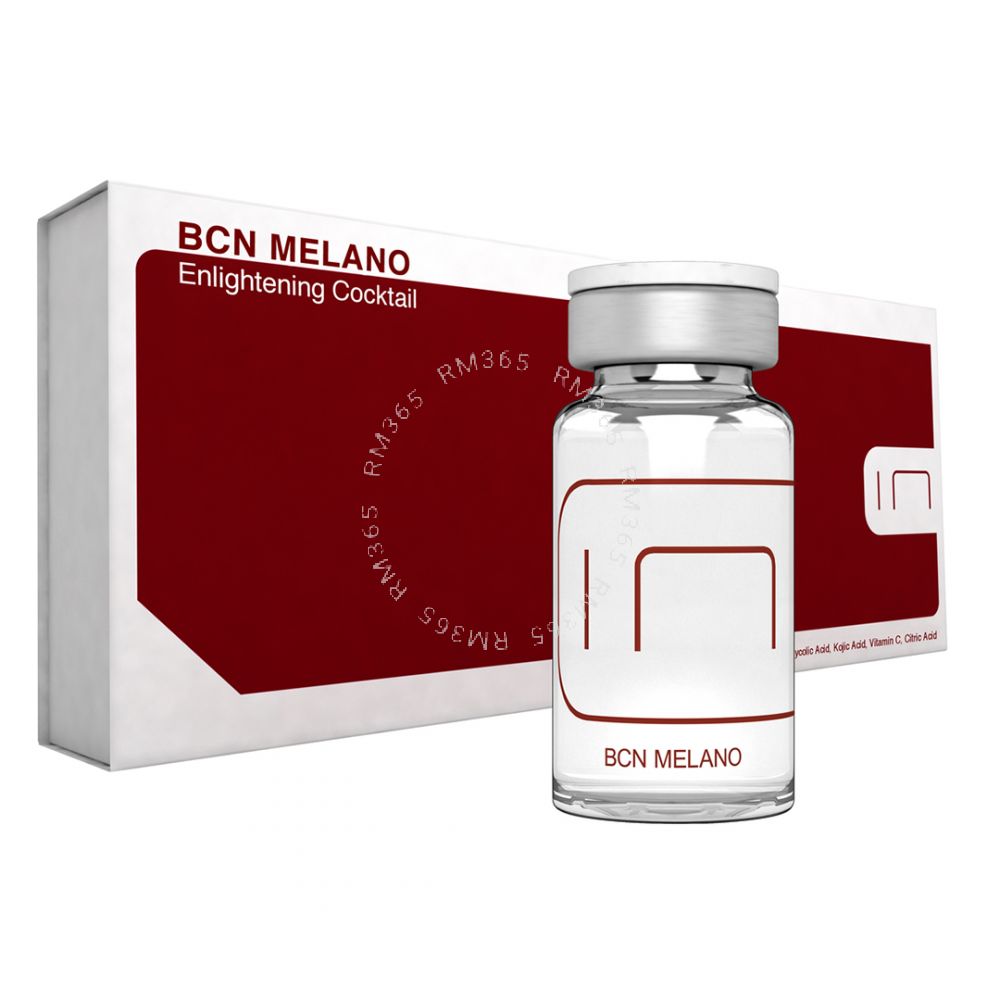 Glutathione, Vitamin C, and Citric Acid Are the Active Ingredients in BCN Melano
