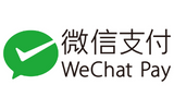 WeChat Pay logo indicating accepted payment methods